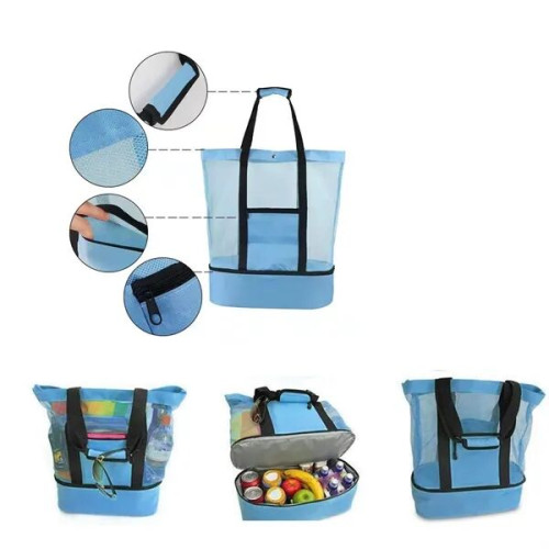 Mesh Picnic Insulated Beach Bag