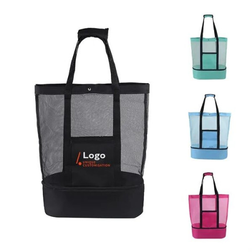 Mesh Picnic Insulated Beach Bag