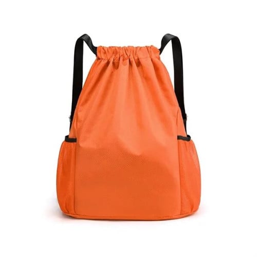 Waterproof Drawstring With Side Pocket Sports Backpack