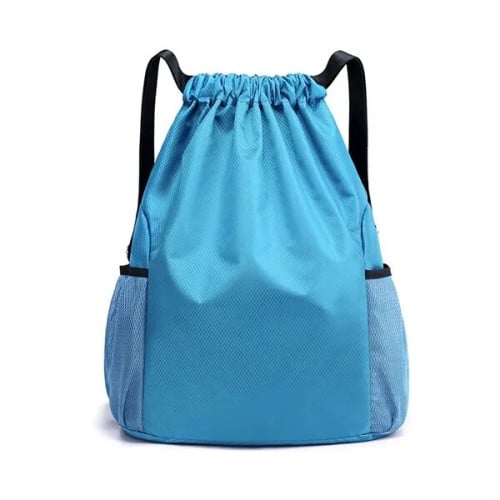 Waterproof Drawstring With Side Pocket Sports Backpack