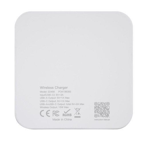 Power Up 2-Port USB Hub & Charging Pad 2.0