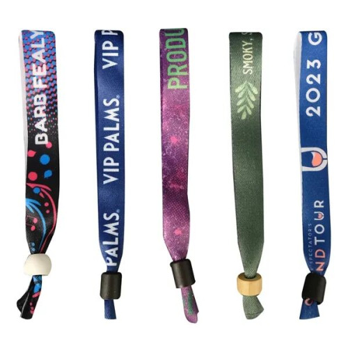Sublimated Fabric Festival Bracelet