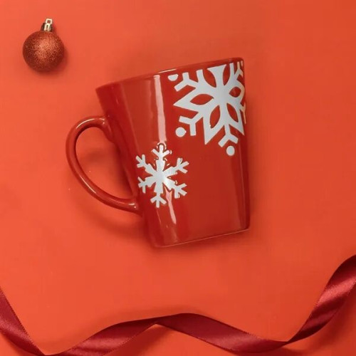 VINTER 350 ML. (12 OZ.) SNOWFLAKE MUG