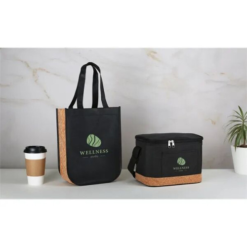 Cork'D + Recycled Plastic Cooler Bag