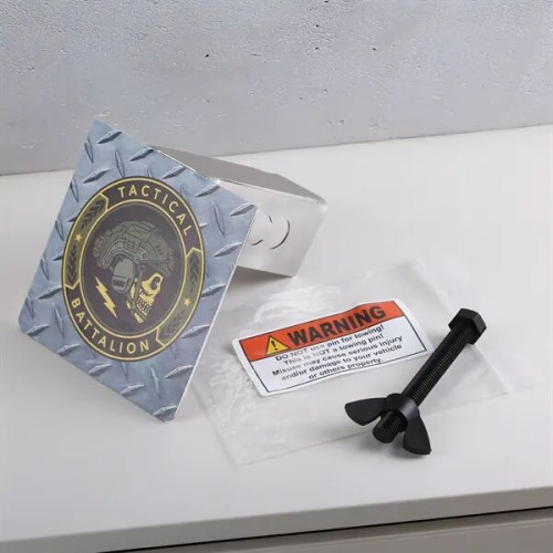 Metal Trailer Hitch Cover