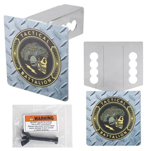 Metal Trailer Hitch Cover