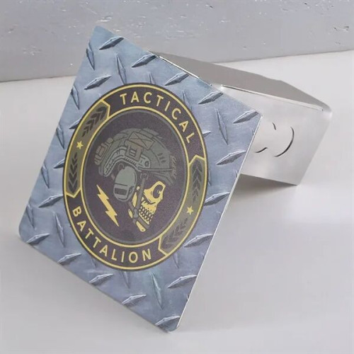 Metal Trailer Hitch Cover