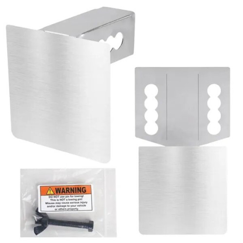 Metal Trailer Hitch Cover