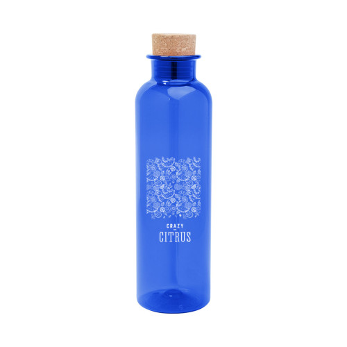 22 Oz. Maddie rPET Bottle With Cork Lid