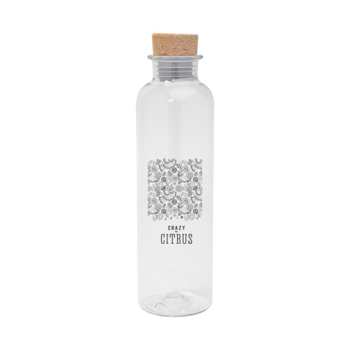 22 Oz. Maddie rPET Bottle With Cork Lid