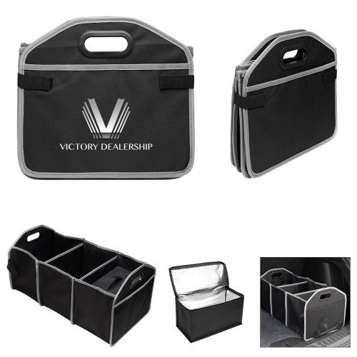 Trunk Organizer With Cooler Bag