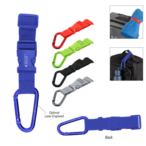 Adjustable Buckle Strap With Carabiner