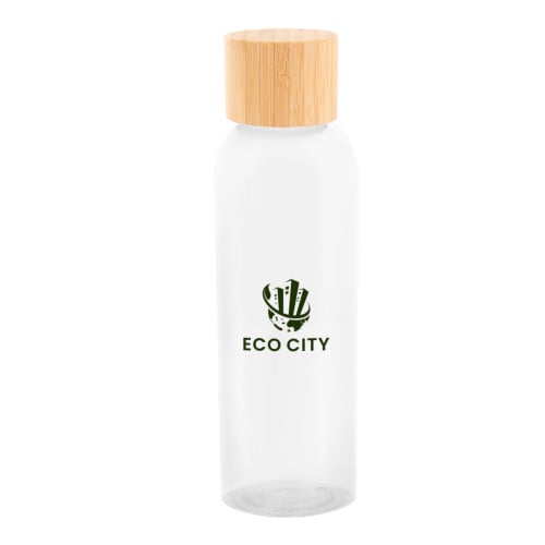 Kelly rPET Bottle With Bamboo Lid