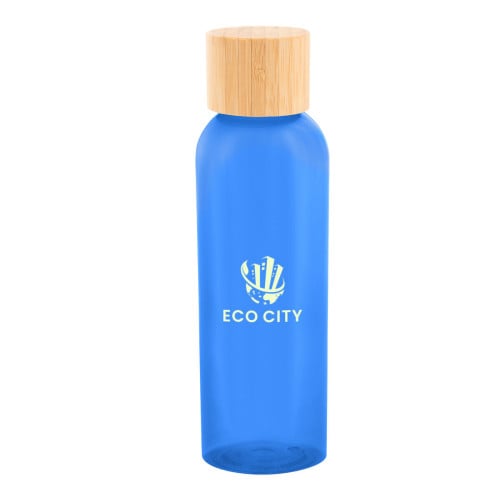 Kelly rPET Bottle With Bamboo Lid