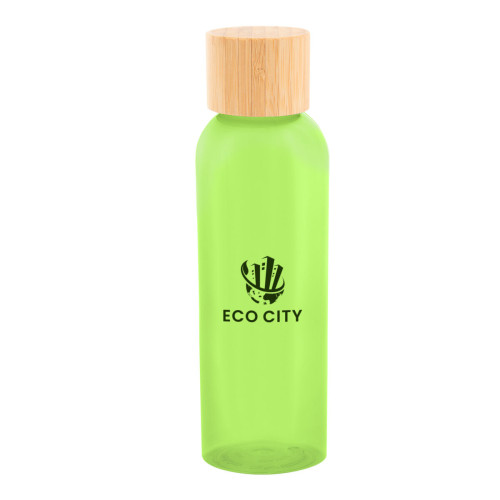 Kelly rPET Bottle With Bamboo Lid