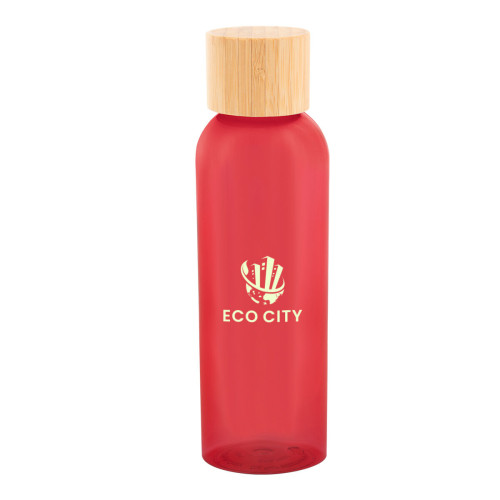 Kelly rPET Bottle With Bamboo Lid