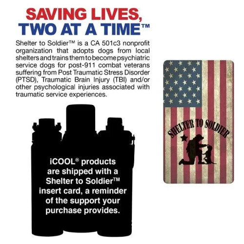 iCOOL® Glenwood 35 oz. Double Wall, Recycled Stainless St...