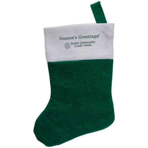 Mini Felt Christmas Stocking