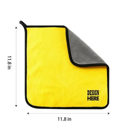 Double-Sided Soft Cleaning Car Towel