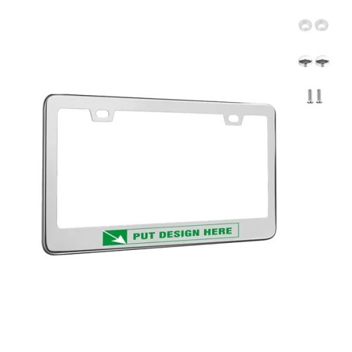 Stainless Steel License Plate Frame