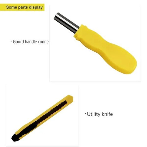 HandyPro 20pc Mini Furniture Tool Set with Precision Screwdr