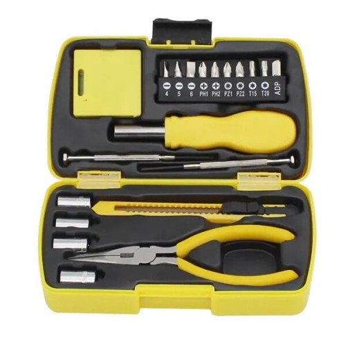 HandyPro 20pc Mini Furniture Tool Set with Precision Screwdr