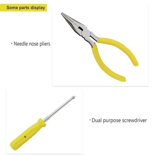 HandyPro 10pc Mini Furniture Tool Set with Hex Keys, Utility