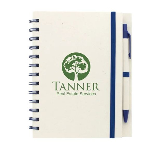 Good Value™ BoC Recycled Paper Spiral Notebook with Pen
