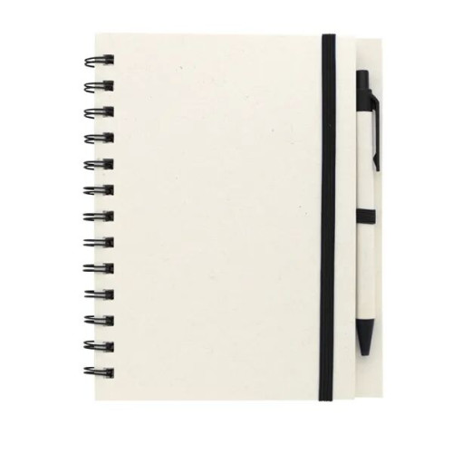 Good Value™ BoC Recycled Paper Spiral Notebook with Pen