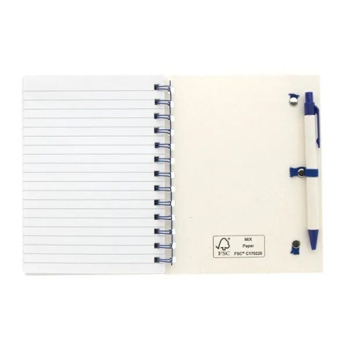 Good Value™ BoC Recycled Paper Spiral Notebook with Pen