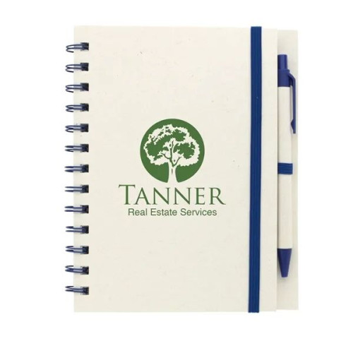 Good Value™ BoC Recycled Paper Spiral Notebook with Pen