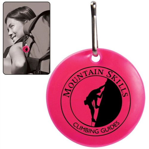 Round Reflective Zipper Pulls