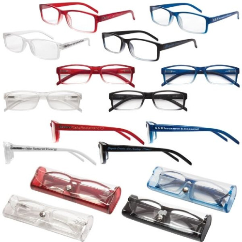 Soft Finish Reading Glasses with Matching Case