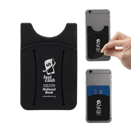 Finger Grip Cell Phone Card Holder