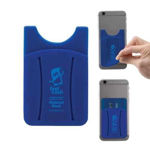 Finger Grip Cell Phone Card Holder
