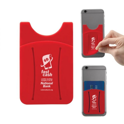 Finger Grip Cell Phone Card Holder