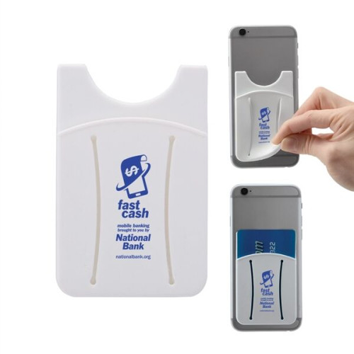 Finger Grip Cell Phone Card Holder
