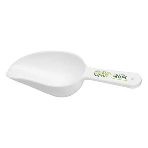 White 4 oz. Scoop
