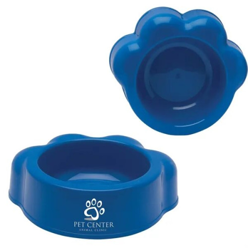 Paw shaped pet bowl