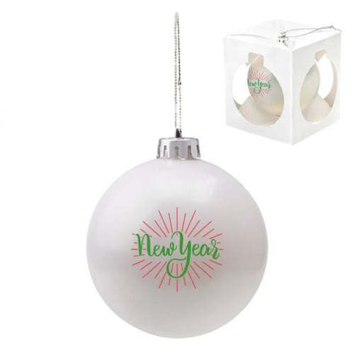 Shatter Resistant Holiday Christmas Tree Ornament