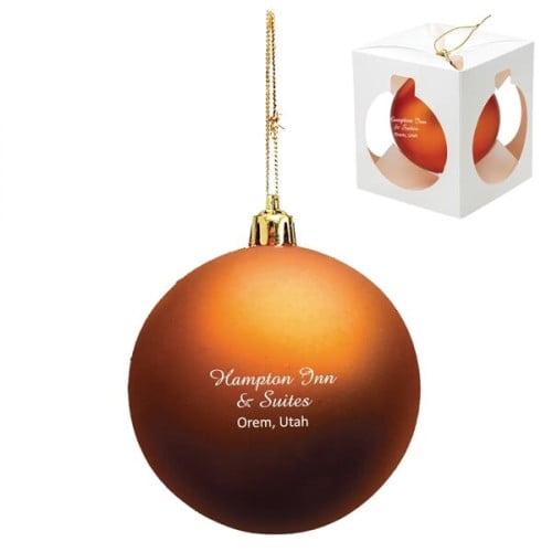 Shatter Resistant Holiday Christmas Tree Ornament