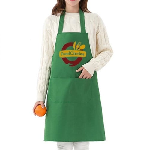 Kitchen Apron w/ Custom Imprint & Pockets 26" x 36"