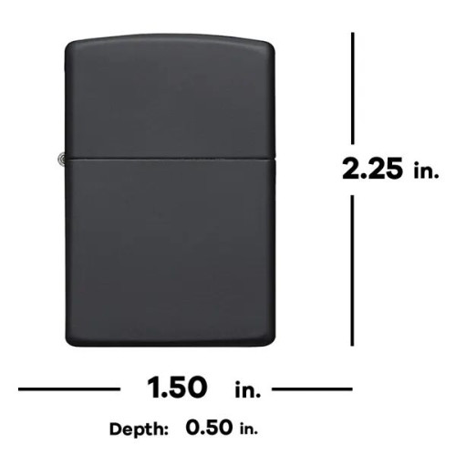 Zippo Classic Lighter w/ Logo