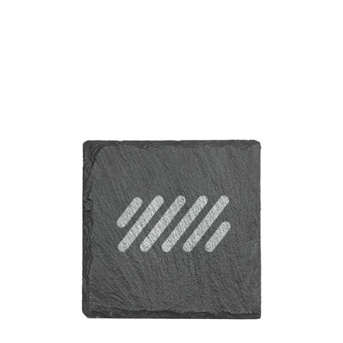 4" x 4" Square Slate Coaster