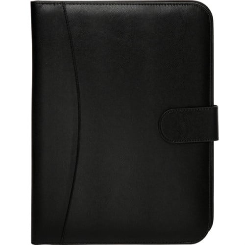 Leather Prestige Black Portfolio 13 in x 9.75 in.