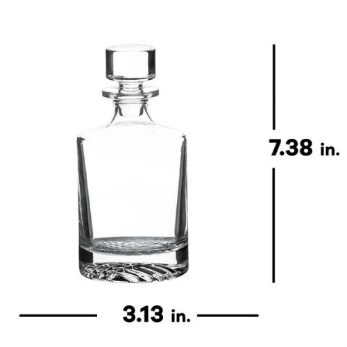 Polar Camel Decanter Set w/ 9 oz. Glasses and Gift Box