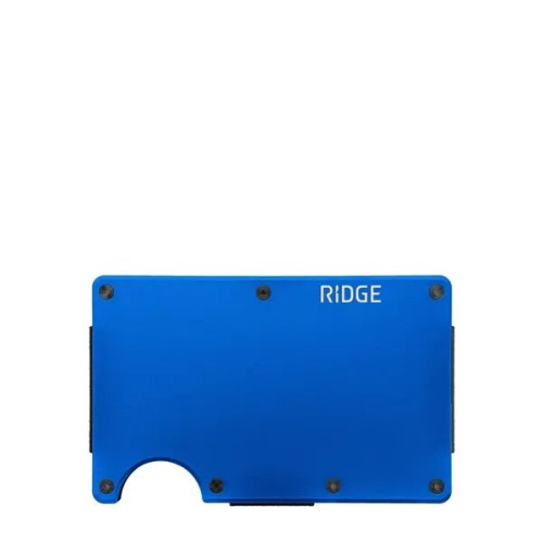 Ridge Wallet Aluminum w/ Money Clip & Cash Strap