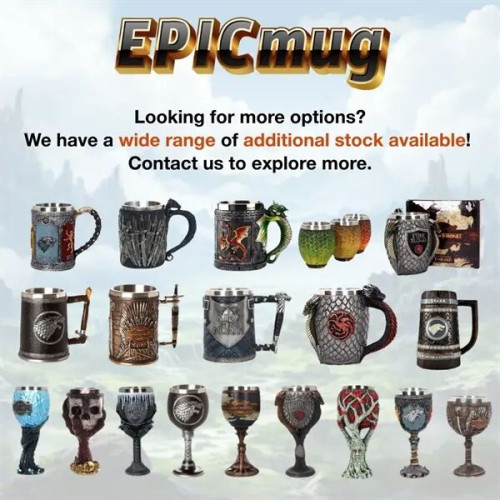 EpicMug Custom Resin Molded Exterior Goblet/Chalice - 200ML