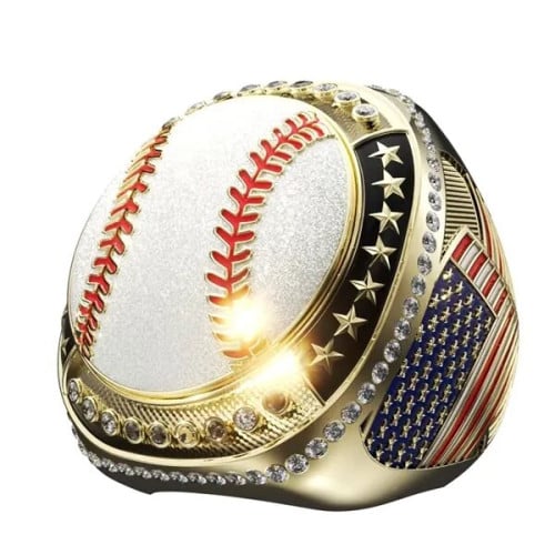 Legacy Patriotic Ring w/ Stock Bezel & Sides (Assembled)