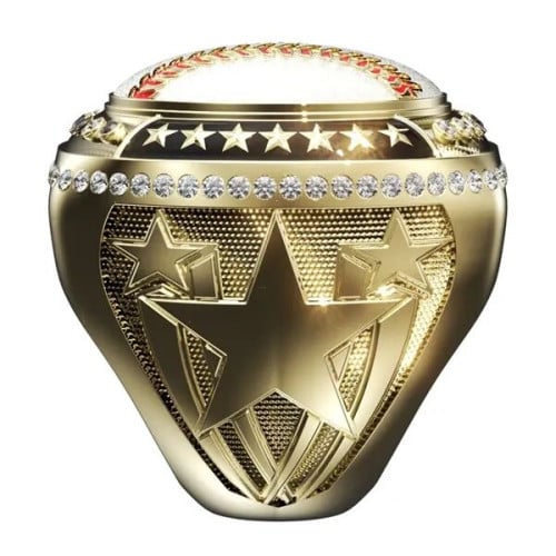 Legacy Patriotic Ring w/ Stock Bezel & Sides (Assembled)